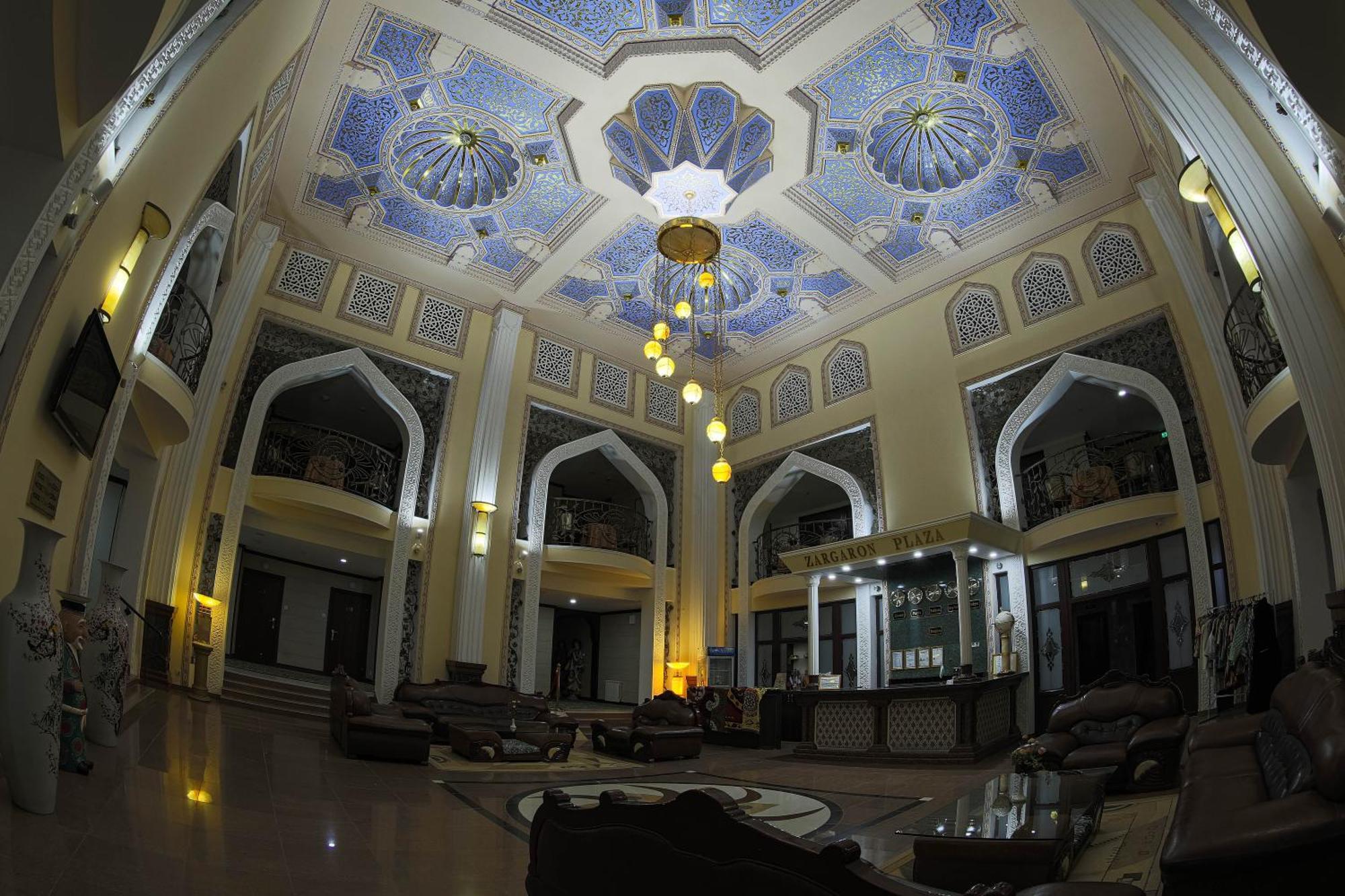 Zargaron Plaza Hotel Bukhara Exterior photo